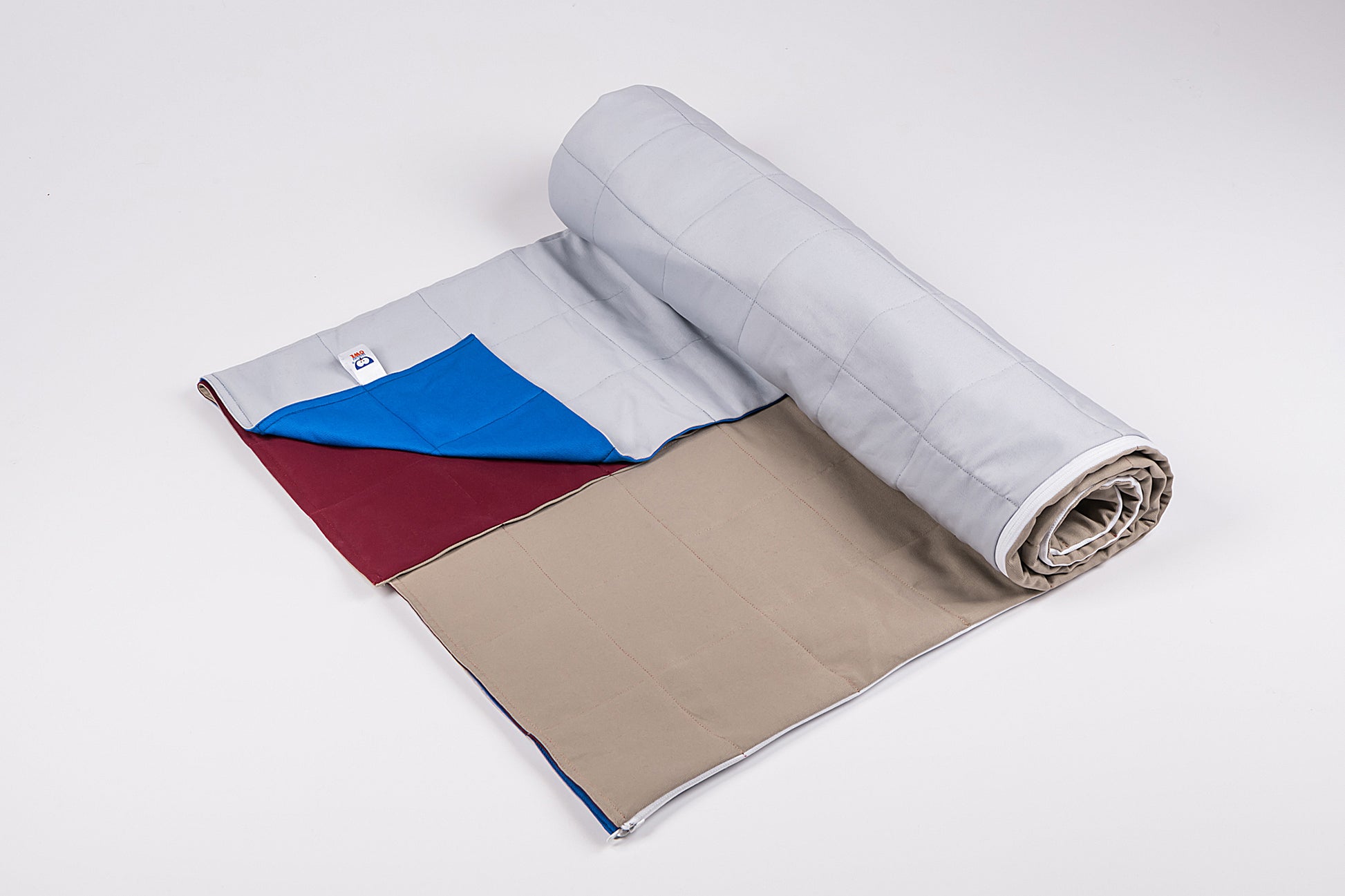 200x200cm, Retro Mix Cotton Zippy Weighted Blanket, 10kg