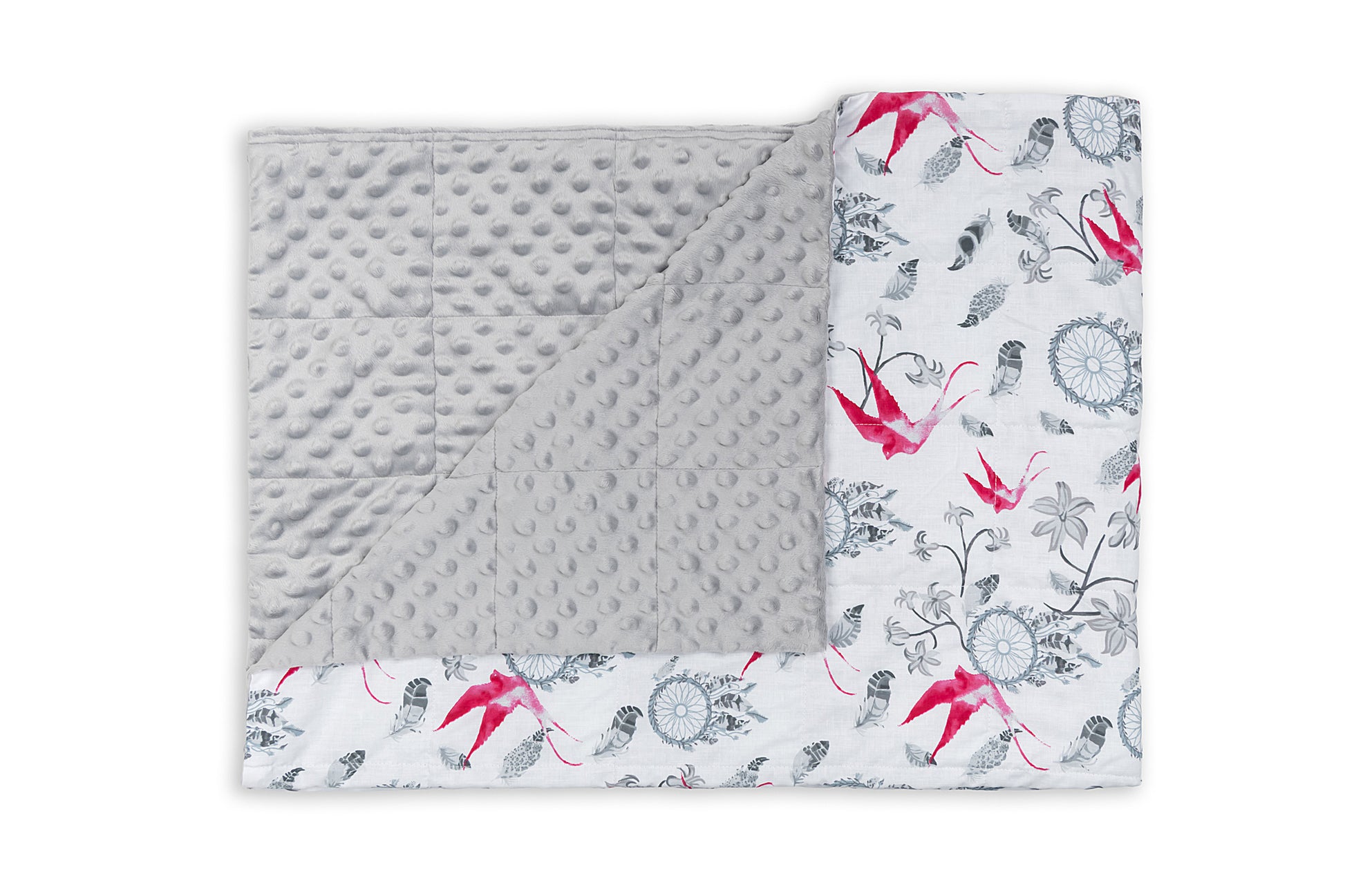 DREAMCATCHERS WEIGHTED BLANKET corner open to shop plush