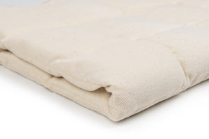 NATURAL RAW COTTON WEIGHTED BLANKET