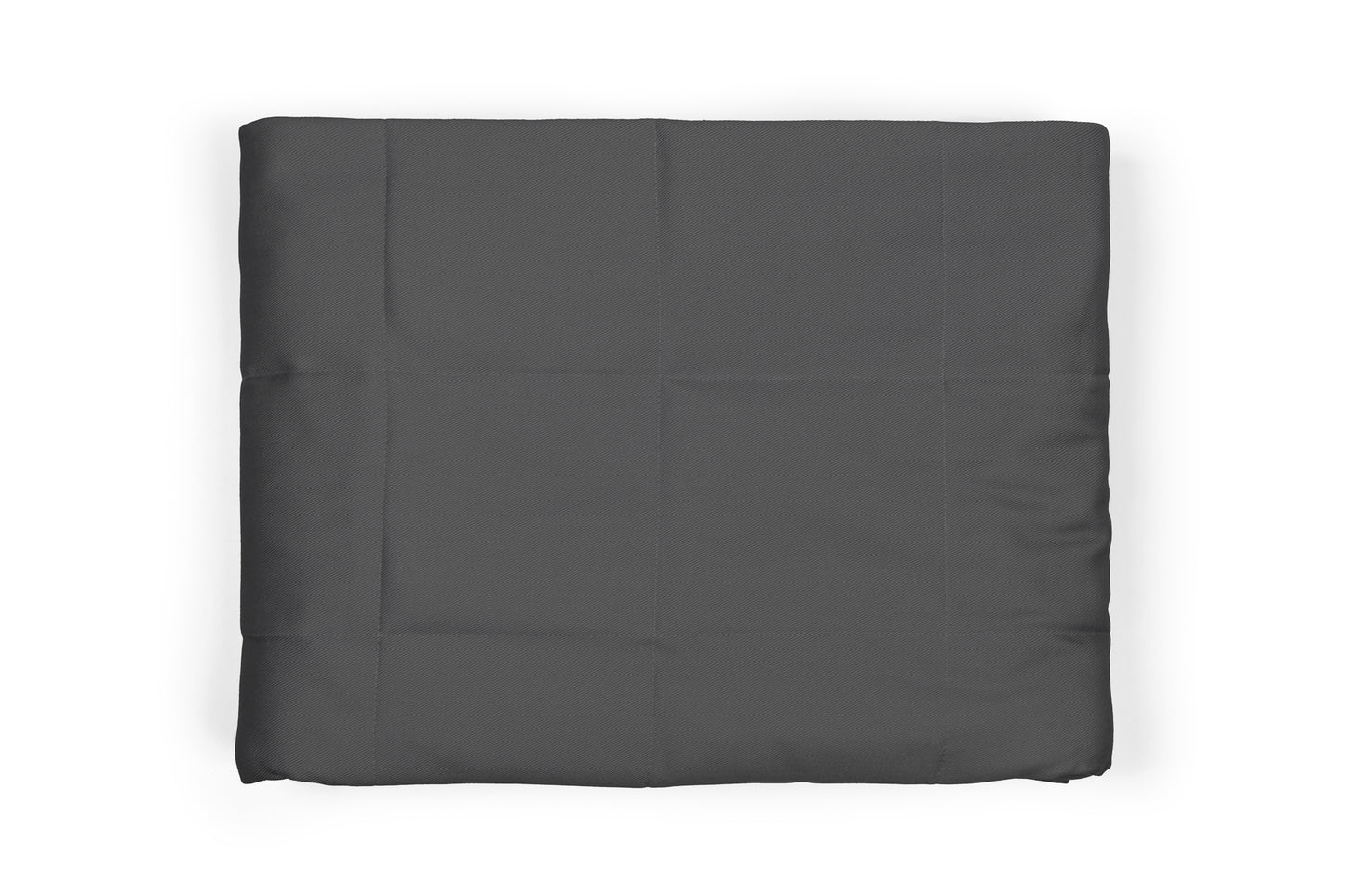 DARK GREY COTTON WEIGHTED BLANKET
