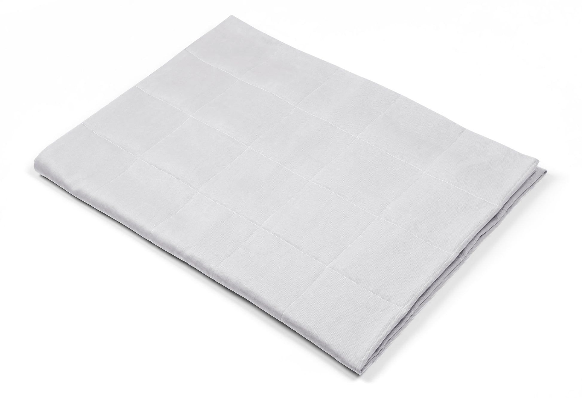 WHITE COTTON WEIGHTED BLANKET