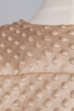  Cappuccino MINKY WEIGHTED COLLAR from the back