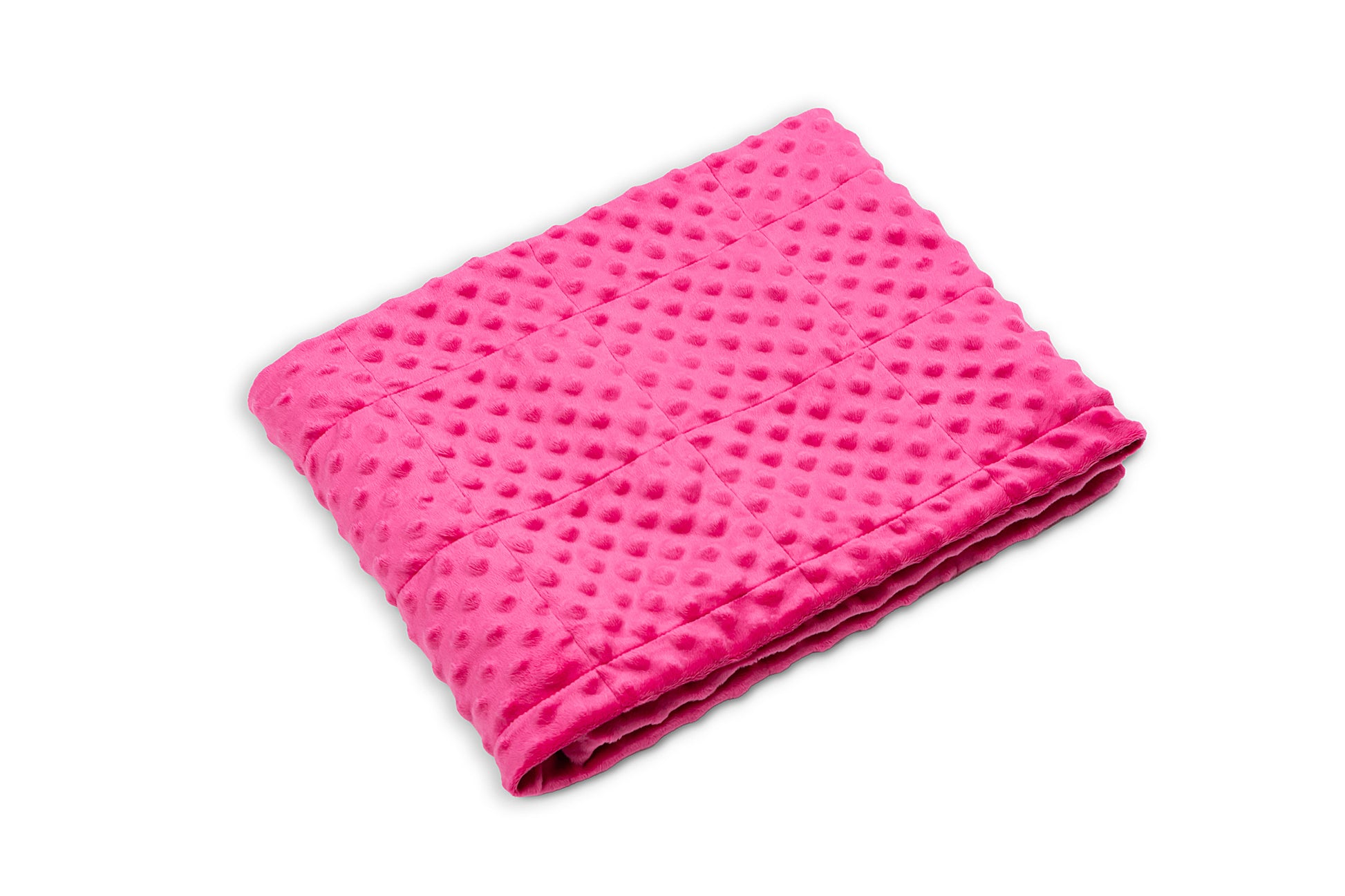 SUMMER MEADOW COTTON TOP WEIGHTED BLANKET plush backing
