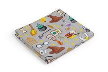 Load image into Gallery viewer, 60x80cm Harry Magical &amp; Dark Grey Cotton Blanket, 3.3kg