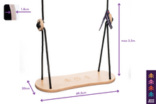 Load image into Gallery viewer, WOODEN SWING- GOOD WOOD