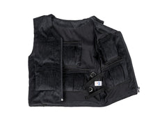 Load image into Gallery viewer, Black Weighted Therapy Vest