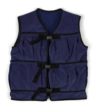 Load image into Gallery viewer, OT Weighted Therapy Vest Navy Blue