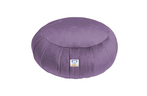 lavender velvet zafu pillow | sensory owl