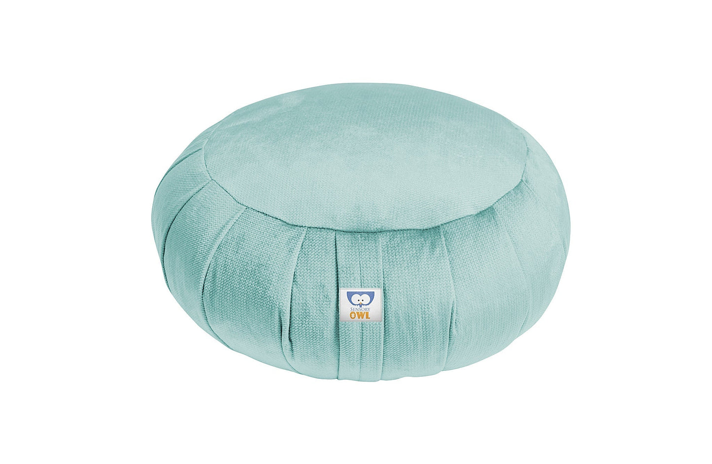 mint velvet zafu pillow | sensory owl