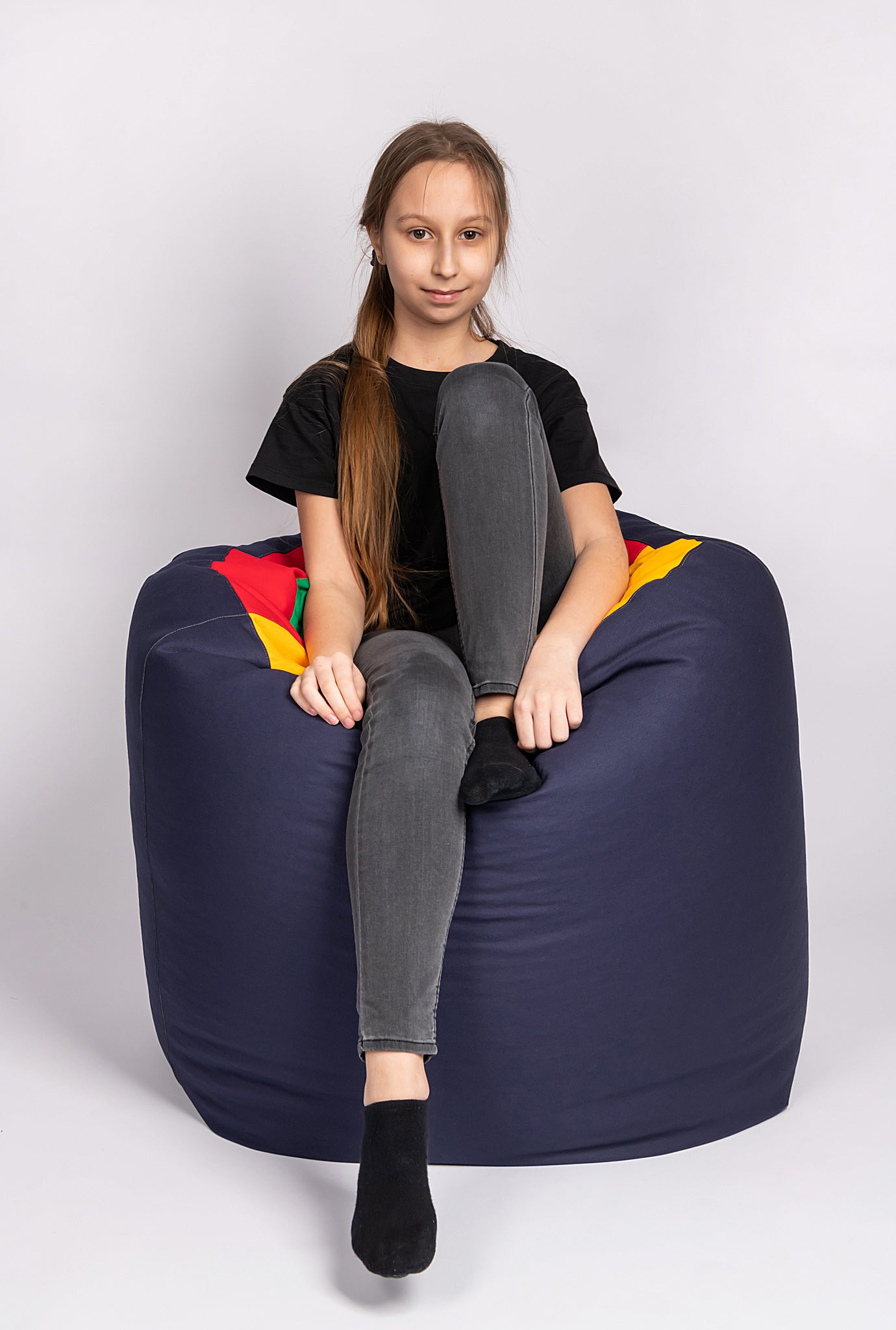 Large Sensory Bean Bag Tunnel Pouf | Sensory Owl