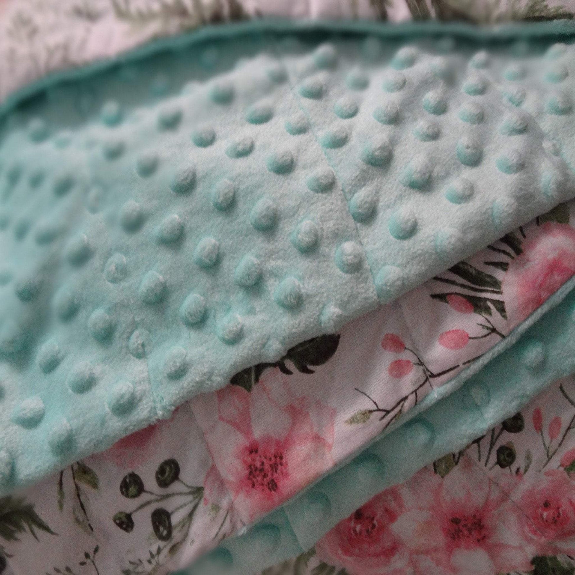 SECRET GARDEN MINKY WEIGHTED BLANKET | SENSORY BLANKET